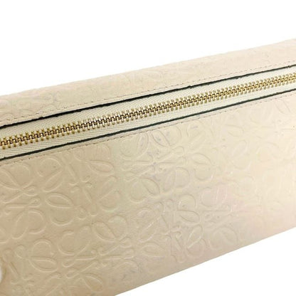 Loewe Bifold Wallet Beige Repeat Anagram