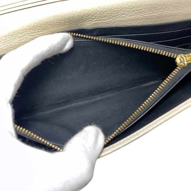 Loewe Bifold Wallet Beige Repeat Anagram