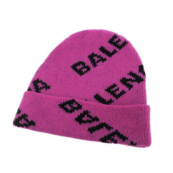 Balenciaga Knit Cap Nylon Wool