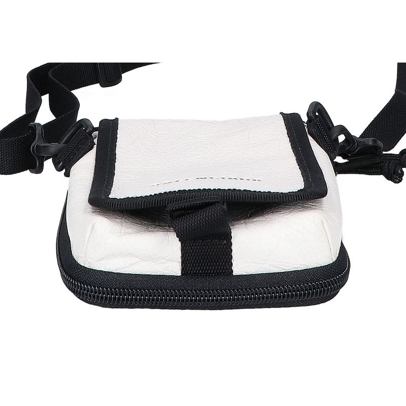 Balenciaga Explorer Shoulder Travel Wallet Leather Pouch ) White