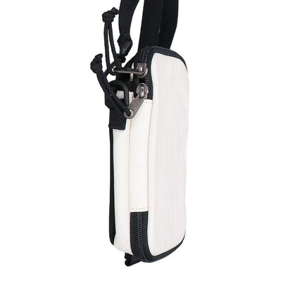 Balenciaga Explorer Shoulder Travel Wallet Leather Pouch ) White