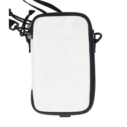 Balenciaga Explorer Shoulder Travel Wallet Leather Pouch ) White