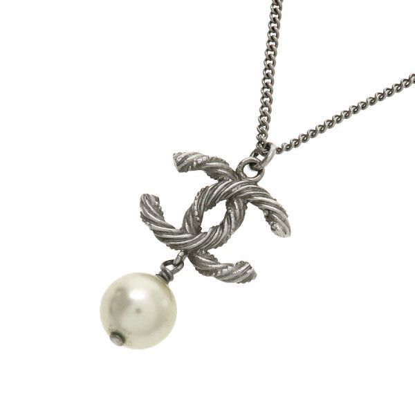 Chanel Necklace Silver