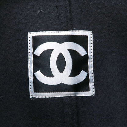 Chanel Coat Wool Black