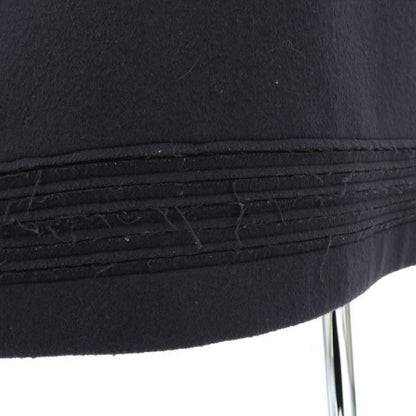 Chanel Coat Wool Black