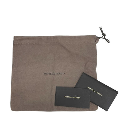 Bottega Veneta Intrecciato Leather Pouch Multi Case Cosmetic Navy Blue