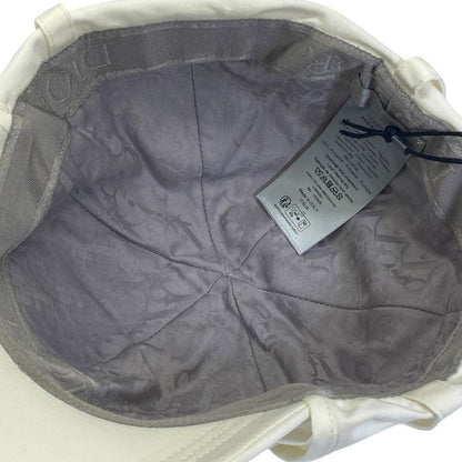 Dior Parley Collaboration Hat Cap Logo Sunshade Cotton Off-white