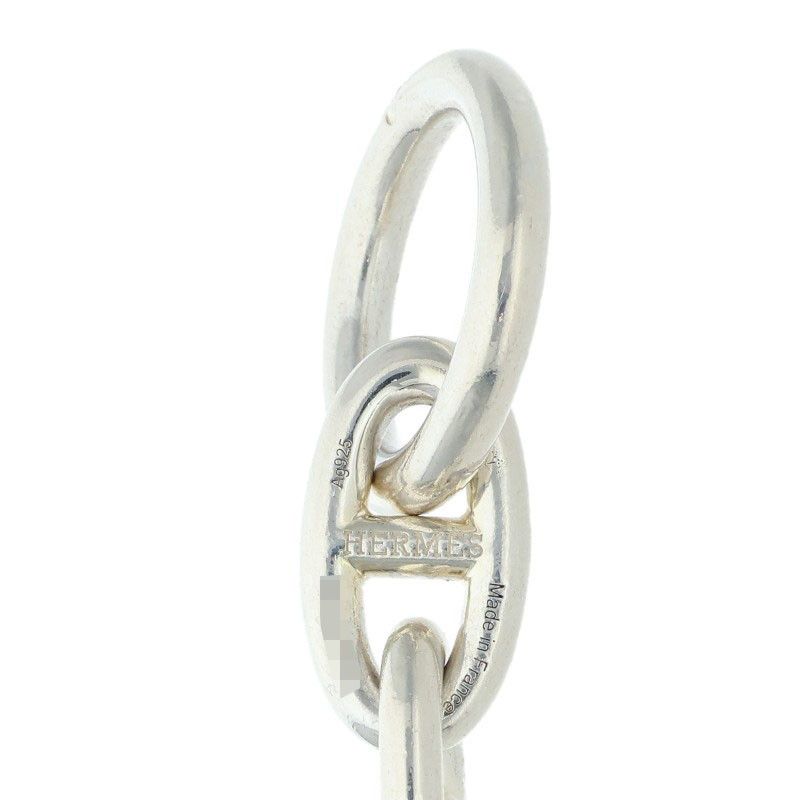 Hermes Chaine D'ancre GM Silver Bracelet