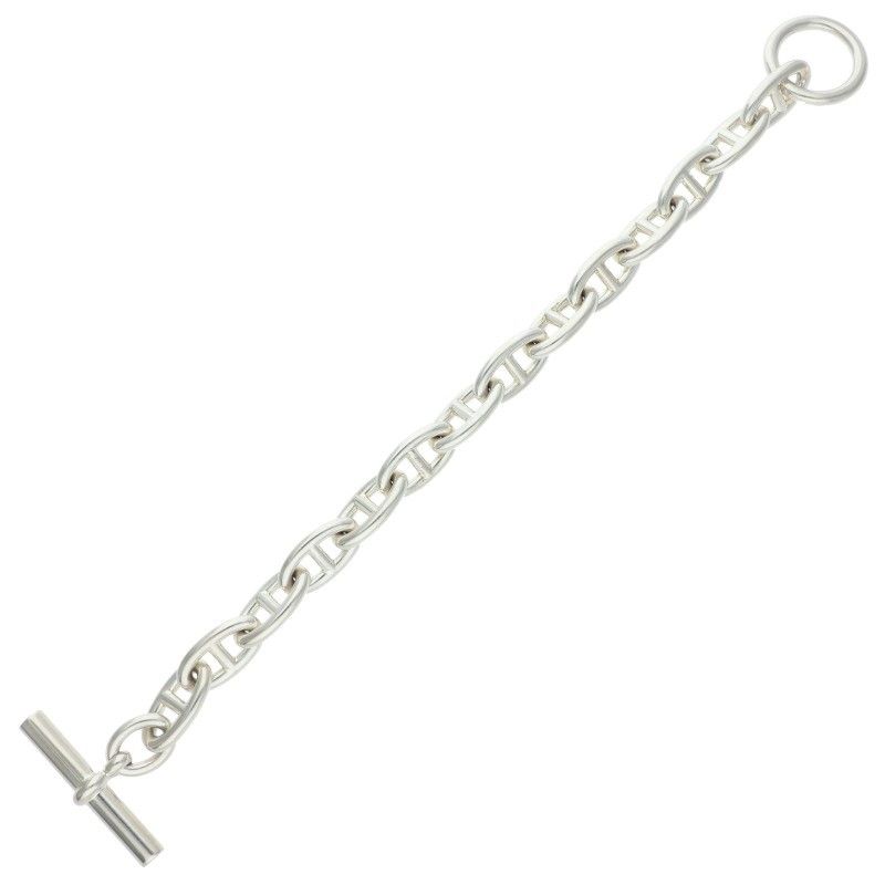 Hermes Chaine D'ancre GM Silver Bracelet
