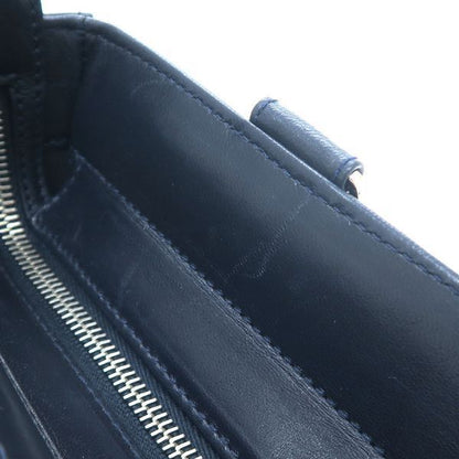 Chanel Chocolate Bar Tote Navy Blue