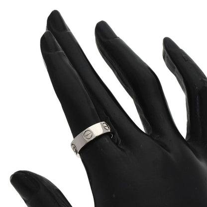 Cartier Love Ring 50 18K White Gold