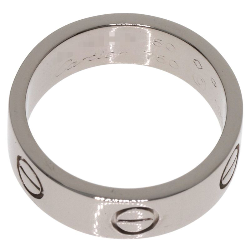 Cartier Love Ring 50 18K White Gold