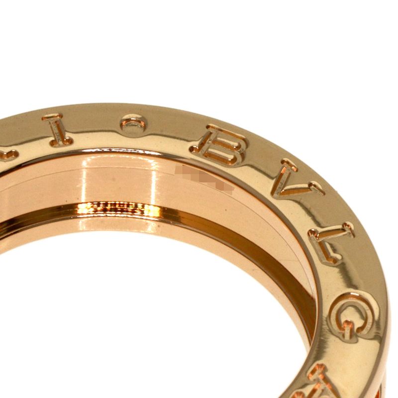 Bvlgari B-zero One Band 47 Ring 18K Pink Gold