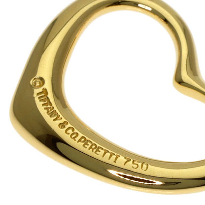 Tiffany & Co Open Heart Top Pendant Top 18K Yellow Gold