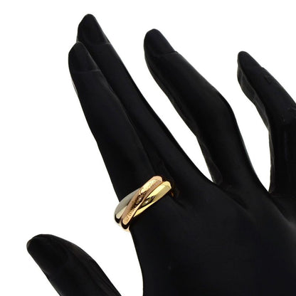Cartier Trinity Ring 18K Yellow Gold 18K White Pink