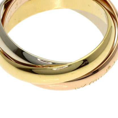 Cartier Trinity Ring 18K Yellow Gold 18K White Pink