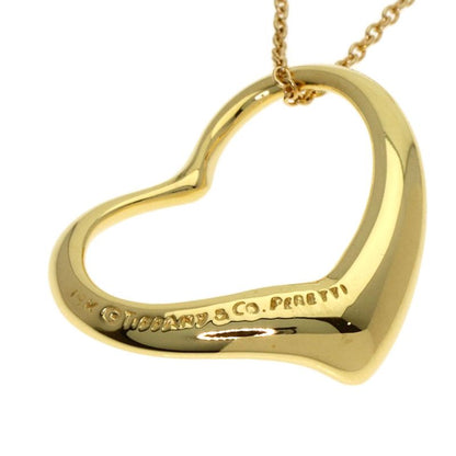 Tiffany & Co Open Heart Necklace 18K Yellow Gold