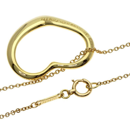 Tiffany & Co Open Heart Necklace 18K Yellow Gold