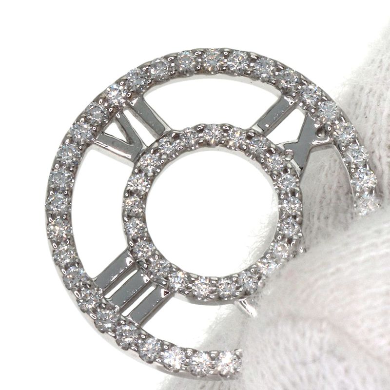 Tiffany & Co Atlas Diamond Necklace 18K White Gold