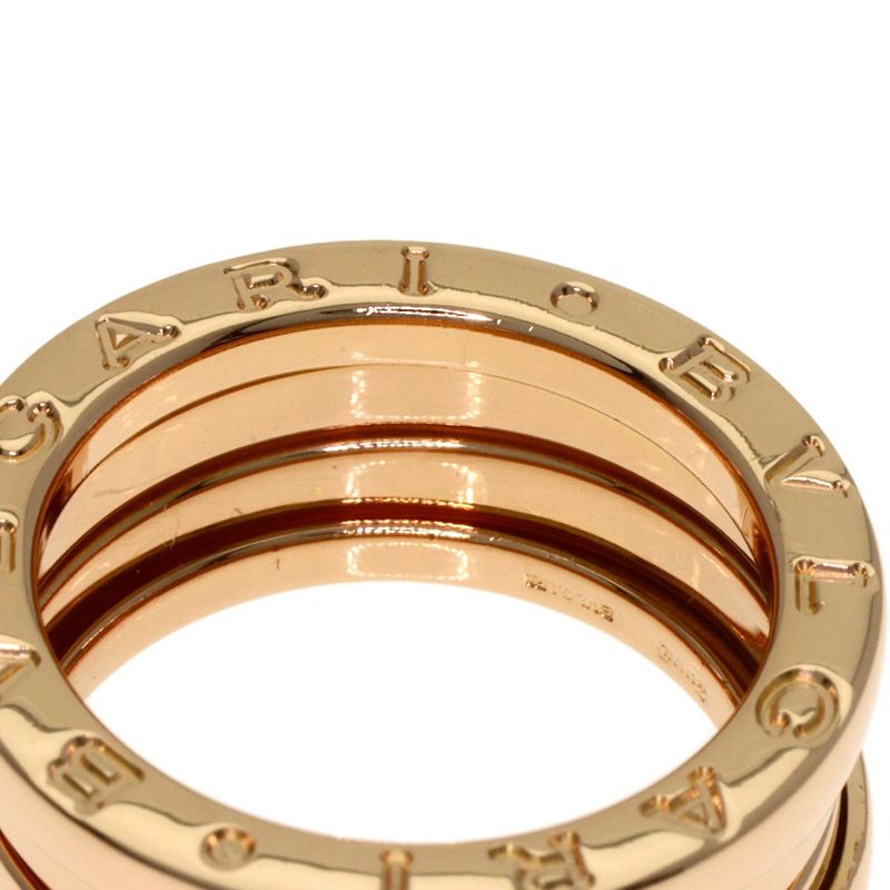 Bvlgari B-zero One Band 49 Ring 18K Pink Gold