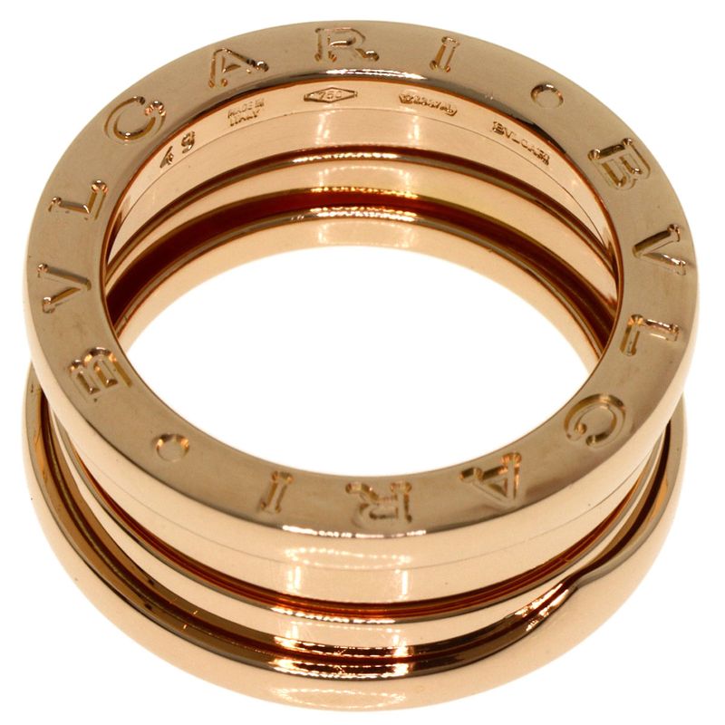 Bvlgari B-zero One Band 49 Ring 18K Pink Gold