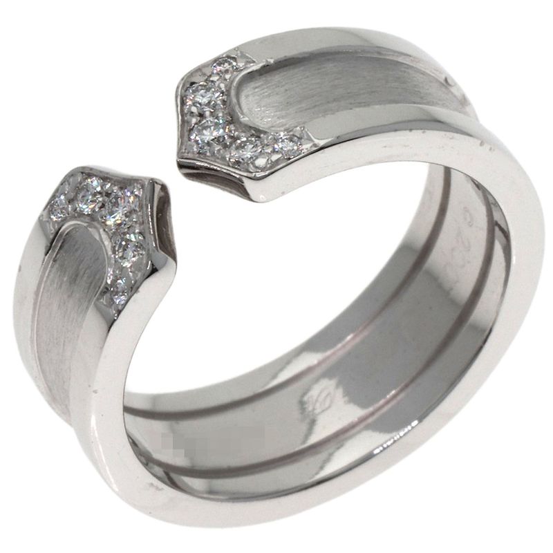 Cartier SM Diamond 51 Ring 18K White Gold