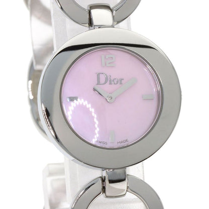 Dior Maris Watch SS Pink Shell