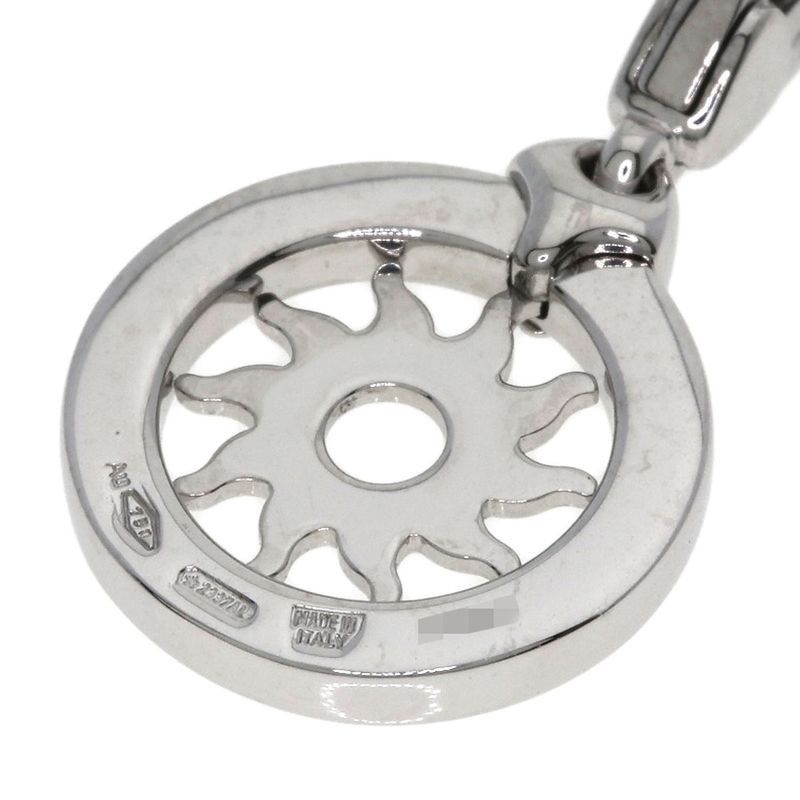 Bvlgari Tondosan Charm Pendant Top 18K White Gold