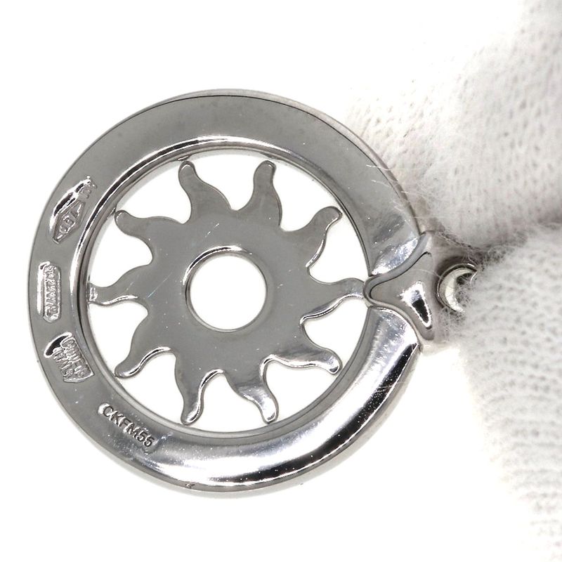 Bvlgari Tondosan Charm Pendant Top 18K White Gold