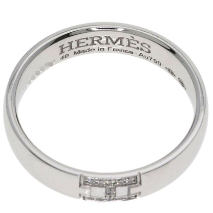 Hermes Hella Cles Diamond 49 Ring 18K White Gold