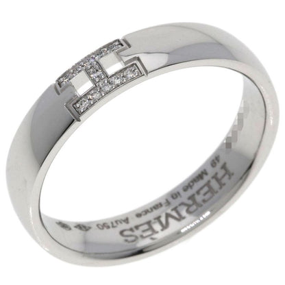 Hermes Hella Cles Diamond 49 Ring 18K White Gold