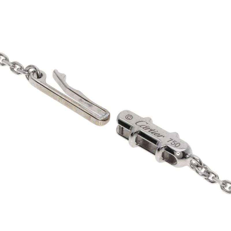 Cartier C Heart Necklace 18K White Gold