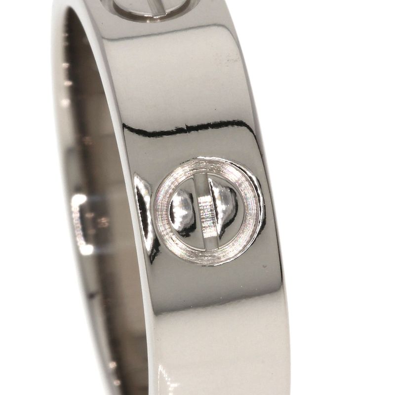 Cartier Love Ring 53 18K White Gold
