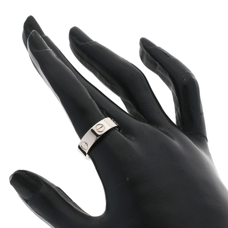 Cartier Love Ring 53 18K White Gold