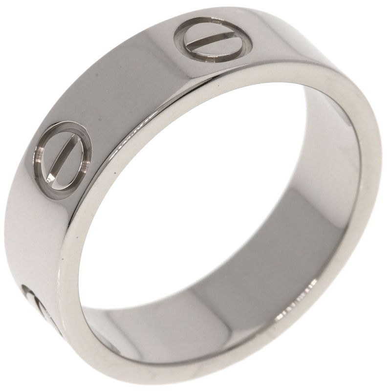 Cartier Love Ring 53 18K White Gold