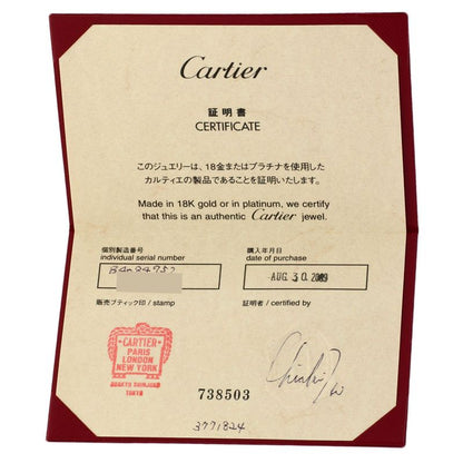 Cartier Love Ring 52 18K White Gold