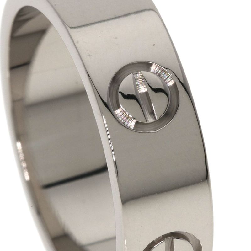 Cartier Love Ring 52 18K White Gold