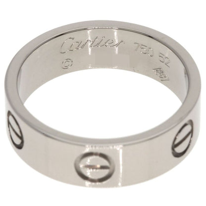 Cartier Love Ring 52 18K White Gold