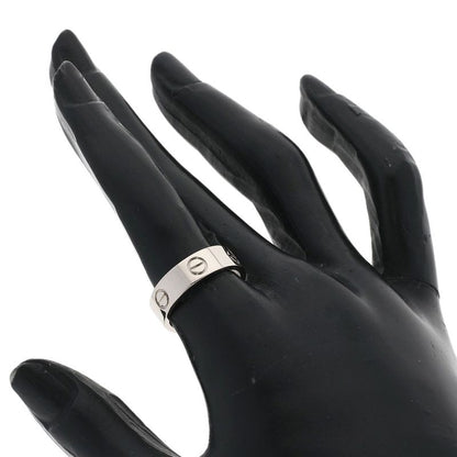 Cartier Love Ring 52 18K White Gold