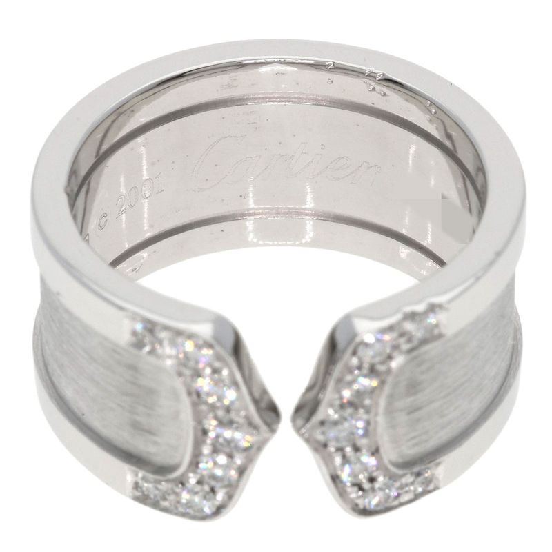 Cartier Diamond 51 Ring 18K White Gold