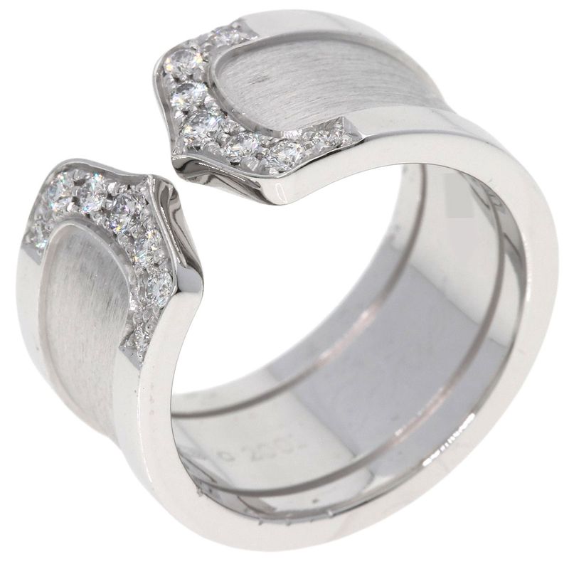 Cartier Diamond 51 Ring 18K White Gold