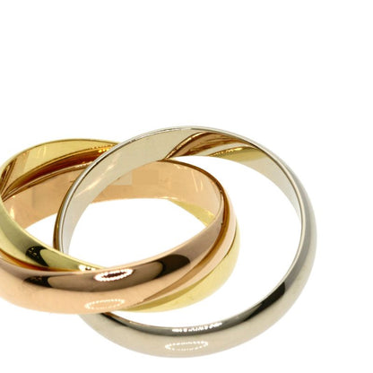Cartier Trinity 49 Ring 18K Yellow Gold 18K Pink White