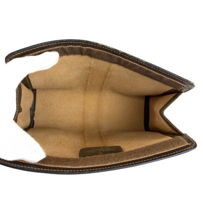 Gucci Vintage Sherry Clutch Beige Brown