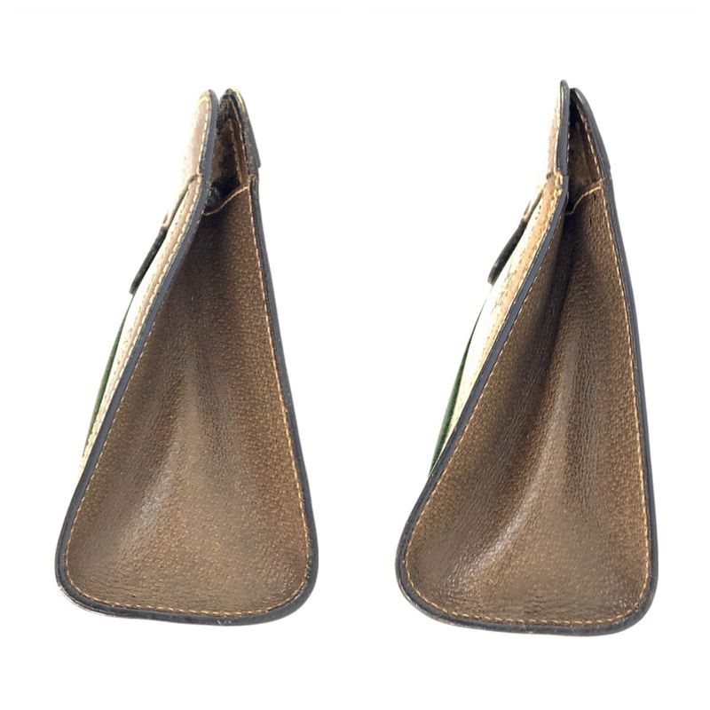 Gucci Vintage Sherry Clutch Beige Brown