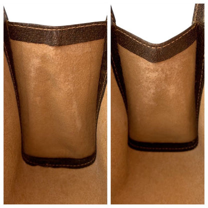 Gucci Vintage Sherry Clutch Beige Brown
