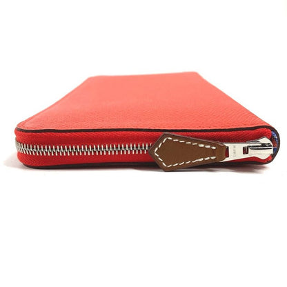Hermes Wallet Azap Long Silk in Capucines Orange