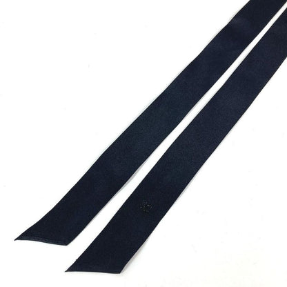 Chanel Headband CC Logo Silk Black