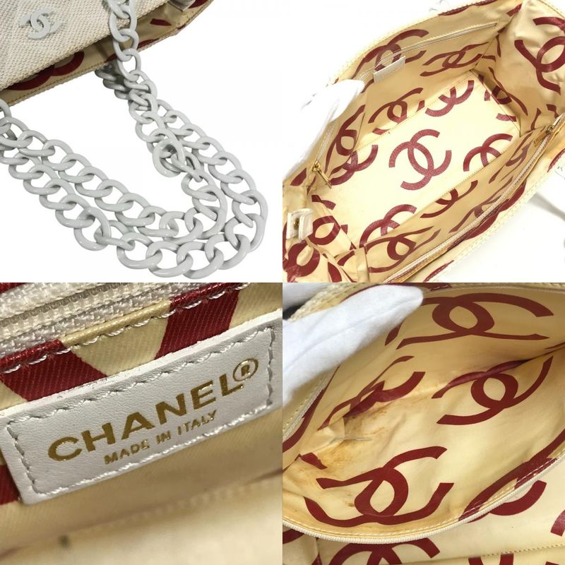 Chanel Shoulder Bag Logo Quilted