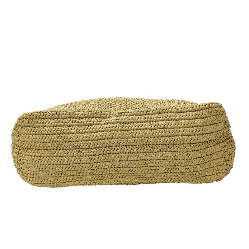 Prada Tote Raffia Natural Yellow