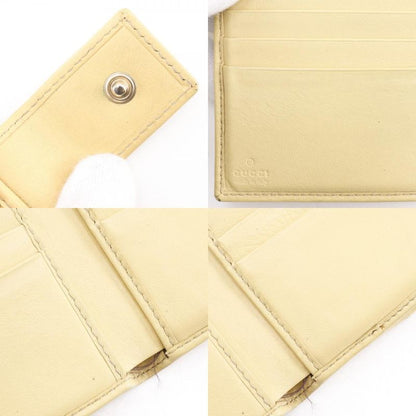 Gucci GG Canvas Beige Bifold Wallet